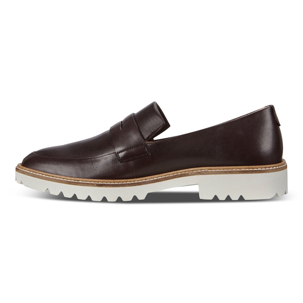 Loafers Mujer - ECCO Incise Tailored - Marrom - FHY167423